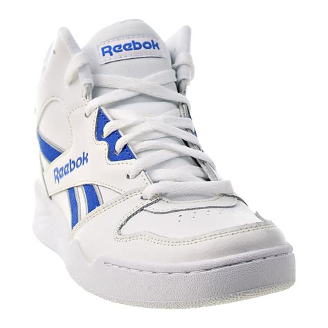 Reebok Royal BB4500 Hi Men's Shoes White-Blue-Grey ef7825 (7.5 M US)