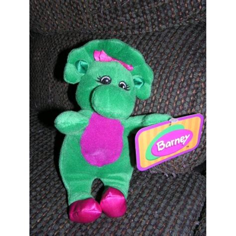 plush 8" baby bop bean bag doll from barney the dinosaur - Walmart.com