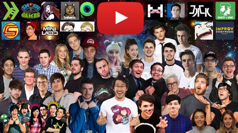 Some of My Favorite YouTubers Wallpaper by kurtklaineblaine on DeviantArt