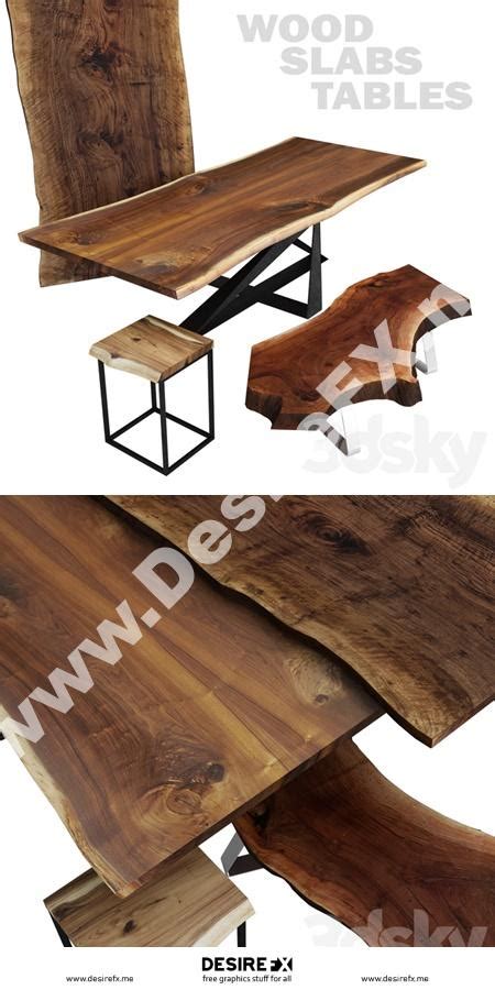 Desire FX 3d models | Wood slabs tables