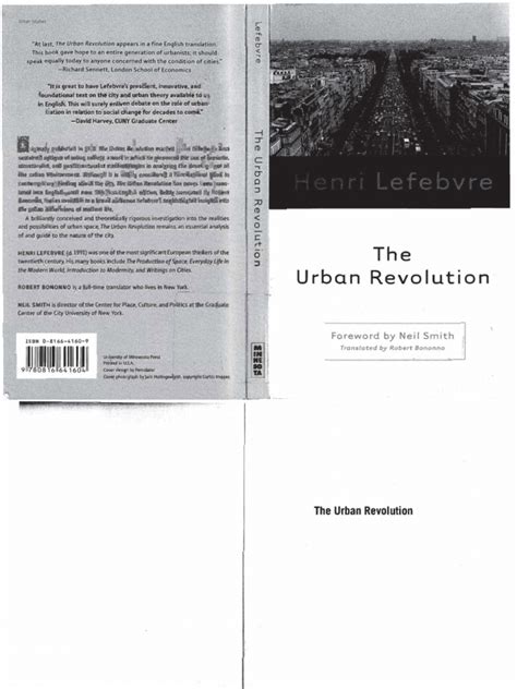 Henri Lefebvre - The-Urban-Revolution | PDF | Marxism | Theory