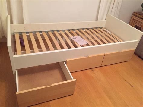 Ikea brekke Single bed frame with large storage drawers | in Bedminster, Bristol | Gumtree