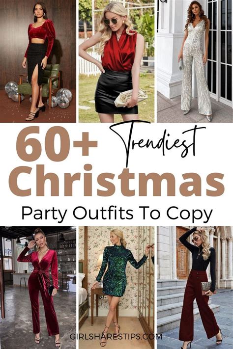 60+ Best Christmas Party Outfit Ideas For Women For Any Style | Christmas Outf… | Christmas ...