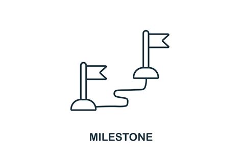 Milestone Icon Graphic by aimagenarium · Creative Fabrica