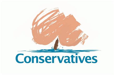 The UK conservative Party update their logo to reflect a post-Brexit Britain : tories