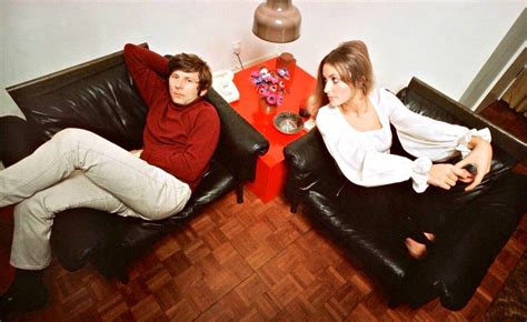 Sharon Tate and Roman Polanski in their London home (1968) Photo by ...