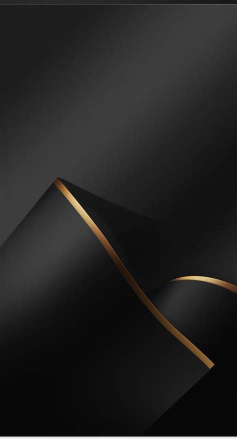 Wallpaper of gold line Textures in dark black background. #wallpaper #textures #background Black ...