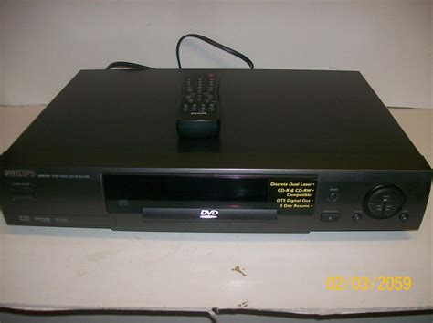 Philips DVD/CD Player with Remote 701/172 | #1827208297