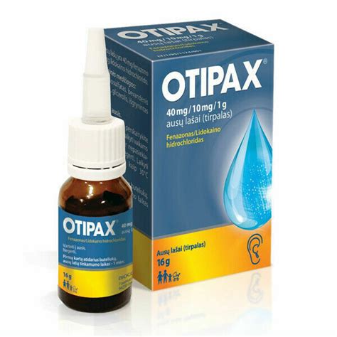 Otipax Ear Drops for Pain Inflammation Otitis 15 Ml for sale online | eBay