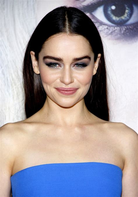 Emilia Clarke Weight Height Measurements Natural Hair Color