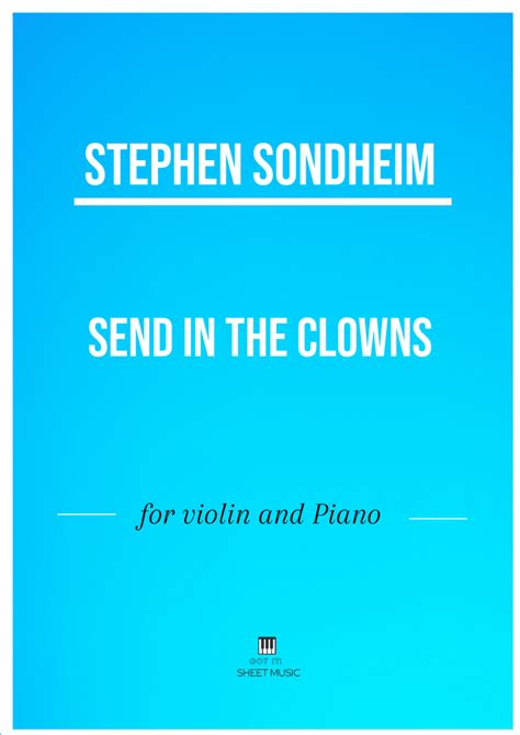 Send In The Clowns Sheet Music | Ethan Iverson | Performance Ensemble