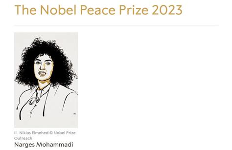 Nobel Peace Prize 2023 Awarded to Narges Mohammadi