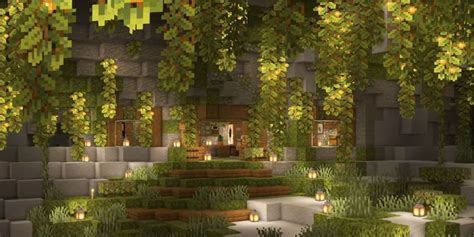 Minecraft Cave House