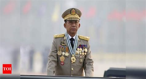 Myanmar military leader says elections will be in 2 years - Times of India