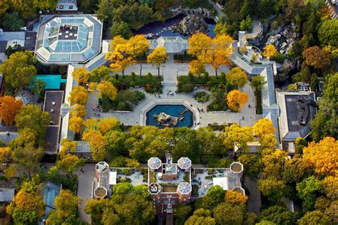 Aerial view of Central Park area