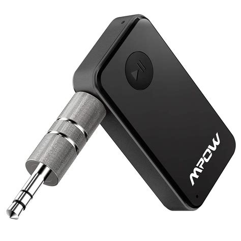 Mpow Bluetooth Receiver, Streambot Mini Bluetooth Car Aux Adapter / 10Hrs Hands-Free Car Kits ...