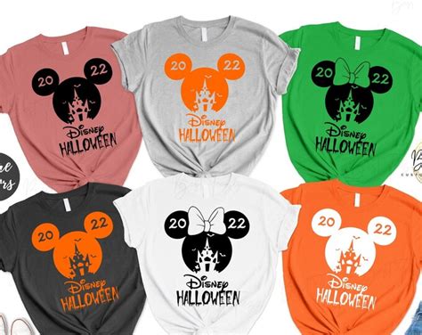 Disney Halloween Family Shirts Disney Halloween Shirts - Etsy