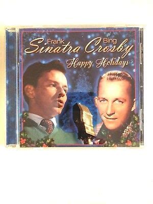 Happy Holidays Frank Sinatra Bing Crosby Christmas Music CD 10 Songs ...