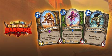 Here’s every card revealed for Hearthstone: Forged in the Barrens