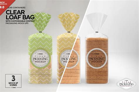 5+ Bread Packaging Mockup PSD for Branding - MockupCloud