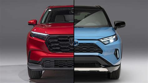 2023 Honda CR-V vs. Toyota RAV4: Comparing the Small SUVs On Paper ...