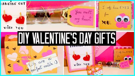 DIY Valentine's day little gift ideas! For boyfriend, girlfriend ...