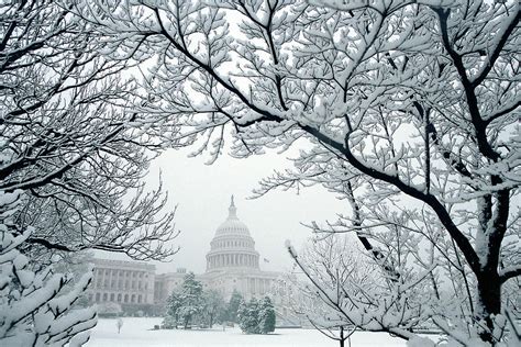 The Capitol in Snow Photograph by Joe Connors - Pixels