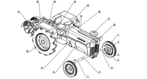 What are the components of the tractor and what are their functions ...