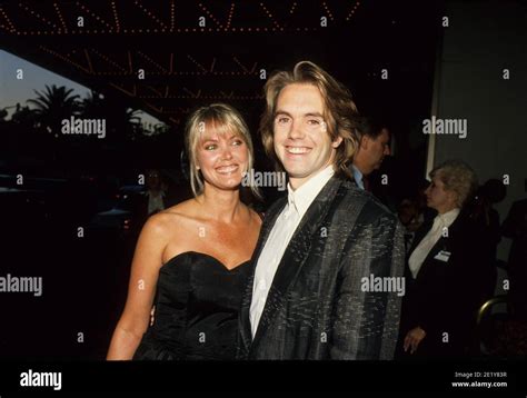 SHAUN CASSIDY with wife Ann Pennington f6479 Credit: Ralph Dominguez ...