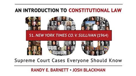 New York Times v. Sullivan (1964) | An Introduction to Constitutional ...