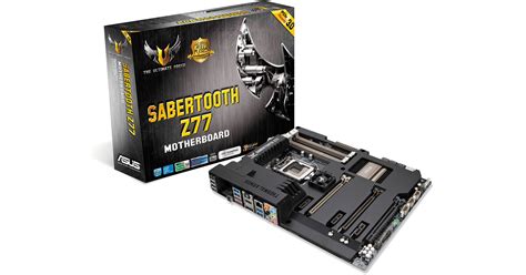 ASUS SABERTOOTH Z77 Motherboard with Thermal Armor SABERTOOTH