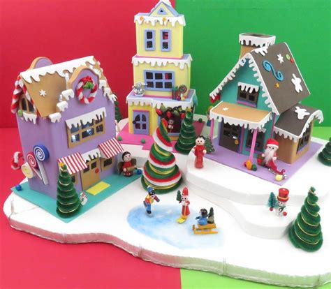 CASITAS DE NAVIDAD CON CARTÓN Y FOAMY - Manualidades aPasos ...