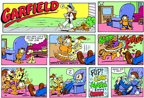 Garfield | Daily Comic Strip on April 3rd, 1988