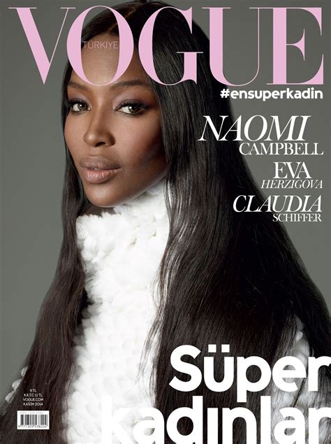 Vogue's Covers: Naomi Campbell