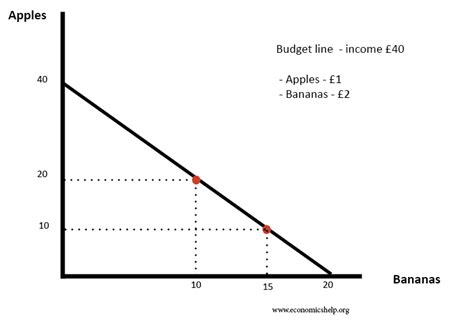 INDIFFERENCE CURVES AND BUDGET LINES