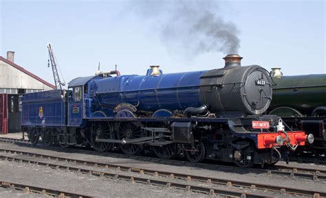 Great Western Railway 6000 Class #6023 "King Edward II", a 4-6-0 ...