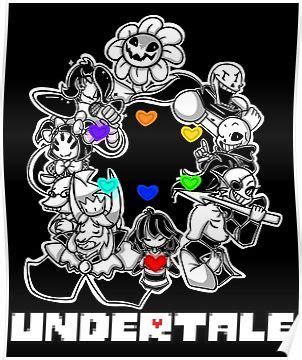 Undertale Poster | Undertale, Undertale flowey, Undertale comic