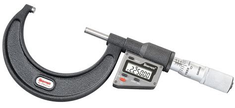 STARRETT Digital Outside Micrometer, Range 2 in to 3 in, 50 to 76 mm ...