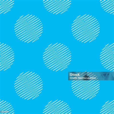 Polka Dot Seamless Pattern Point Texture Vector Illustration Textile Rapport Stock Illustration ...