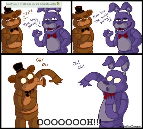 .:Bonnie's and Freddy's reaction to FNaF ships:. by Coksii on DeviantArt