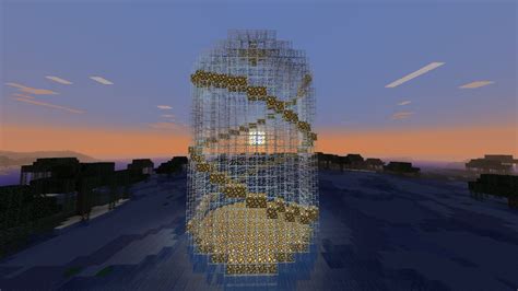 Glass Dome In Minecraft