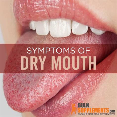 Dry Mouth Symptoms, Causes and Treatment