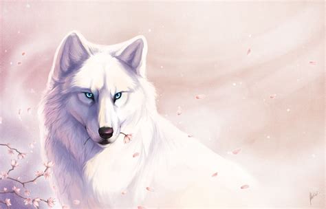 Gorgeous digital white wolf.. Anime Wolf, Artwork Lobo, Wolf Artwork, Wolf Images, Wolf Pictures ...