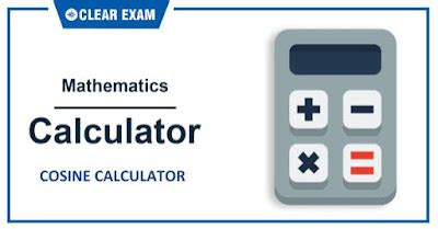 Cosine Calculator