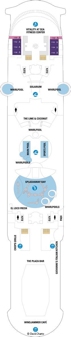 Royal Caribbean Freedom of the Seas Deck Plans: Ship Layout, Staterooms ...