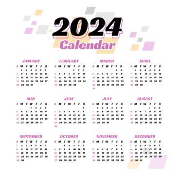 2024 Calendar New Year With Chocolate Melt Vector, 2024, Calendar, New ...