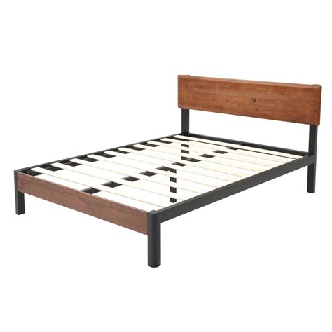 Queen Cherry Wood Bed Frame - This european style traditional ...