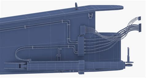 Crane outrigger large 03 3D model - TurboSquid 1680021