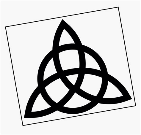 Triquetra Symbol , Png Download - Power Of Three Symbol Charmed, Transparent Png - kindpng