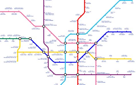 GitHub - mer30hamid/Tehran-Metro-Map: Tehran Metro Map using d3-tube-map